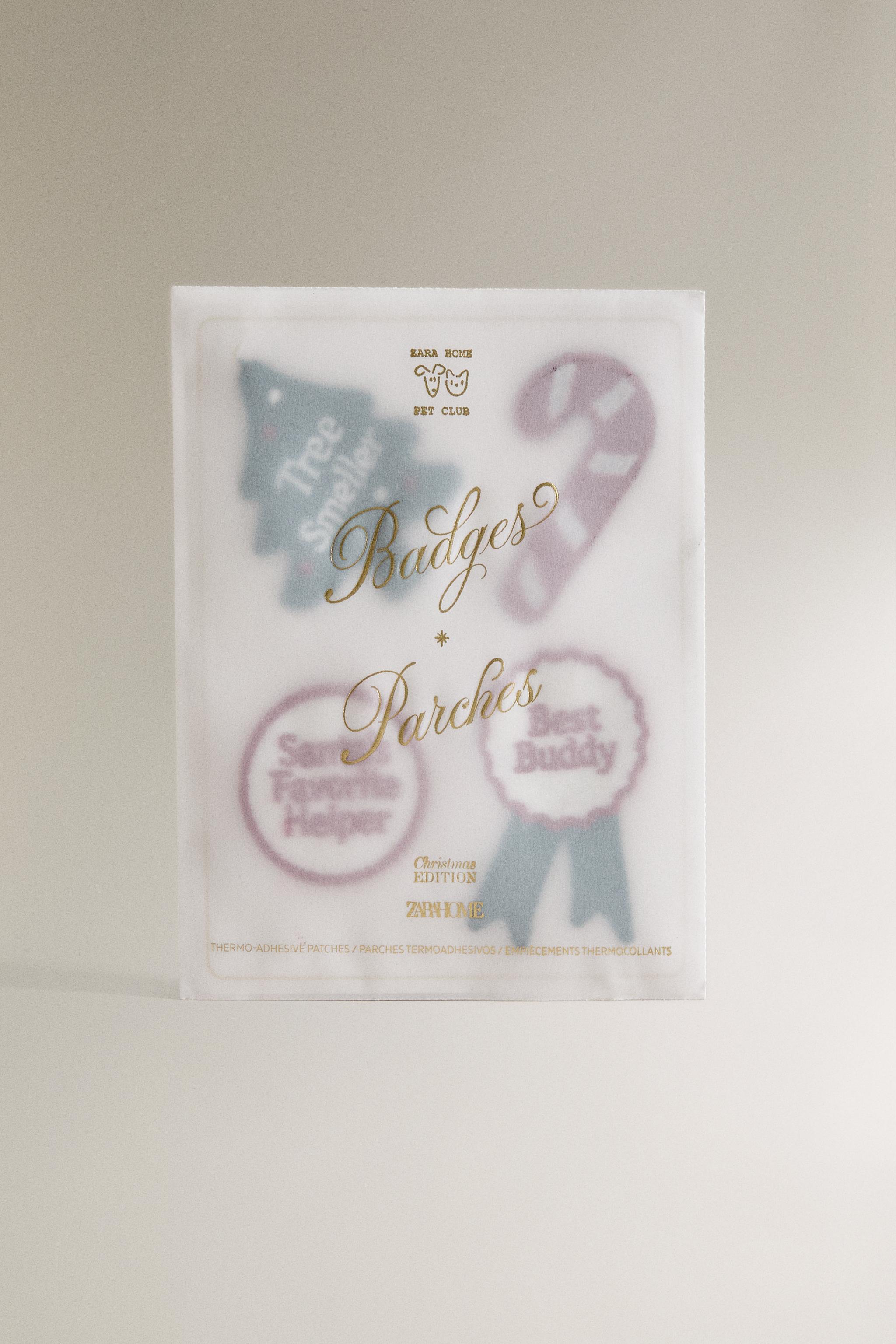 PATCHS THERMOCOLLANTS NOËL (LOT DE 4)